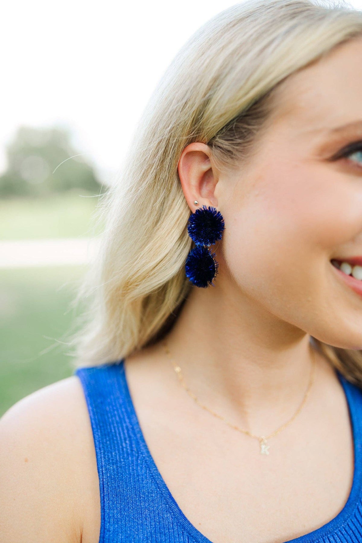 Gameday Poms Earrings