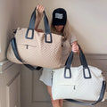 Quilted Weekender Bag