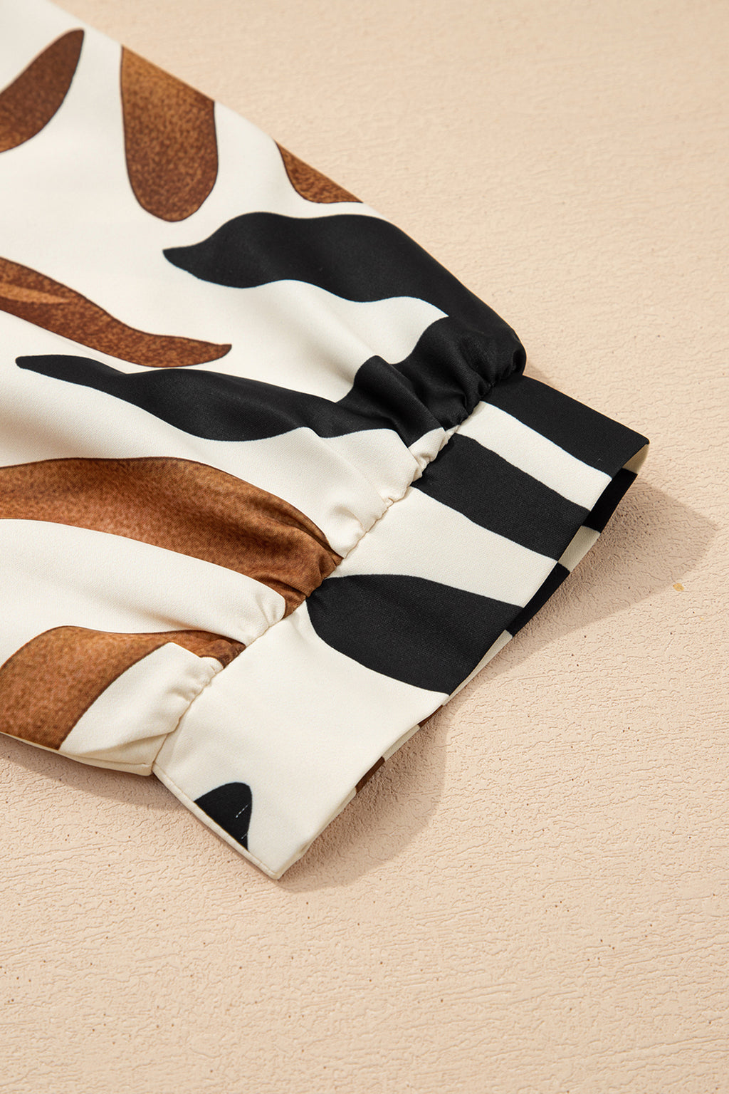 Abstract Print Blouse