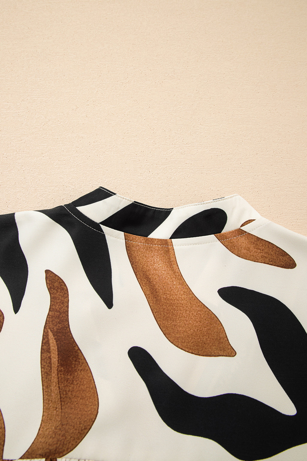 Abstract Print Blouse