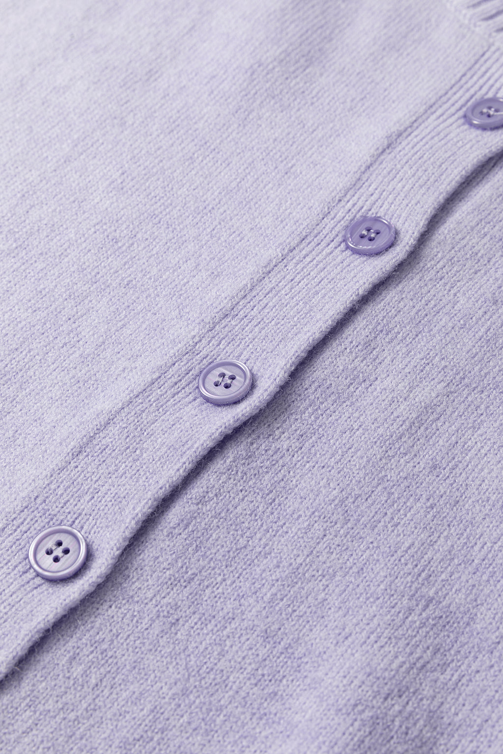 Lavender Button Down Cardigan