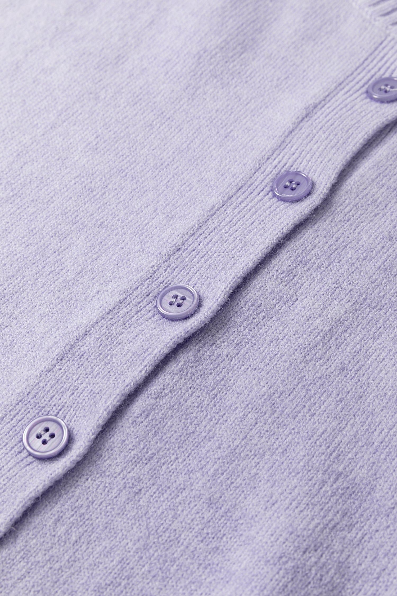 Lavender Button Down Cardigan