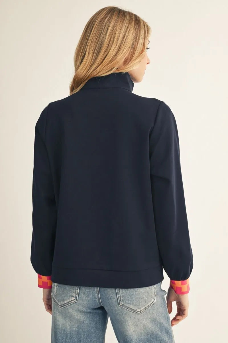Checkmate Quarter Zip Top