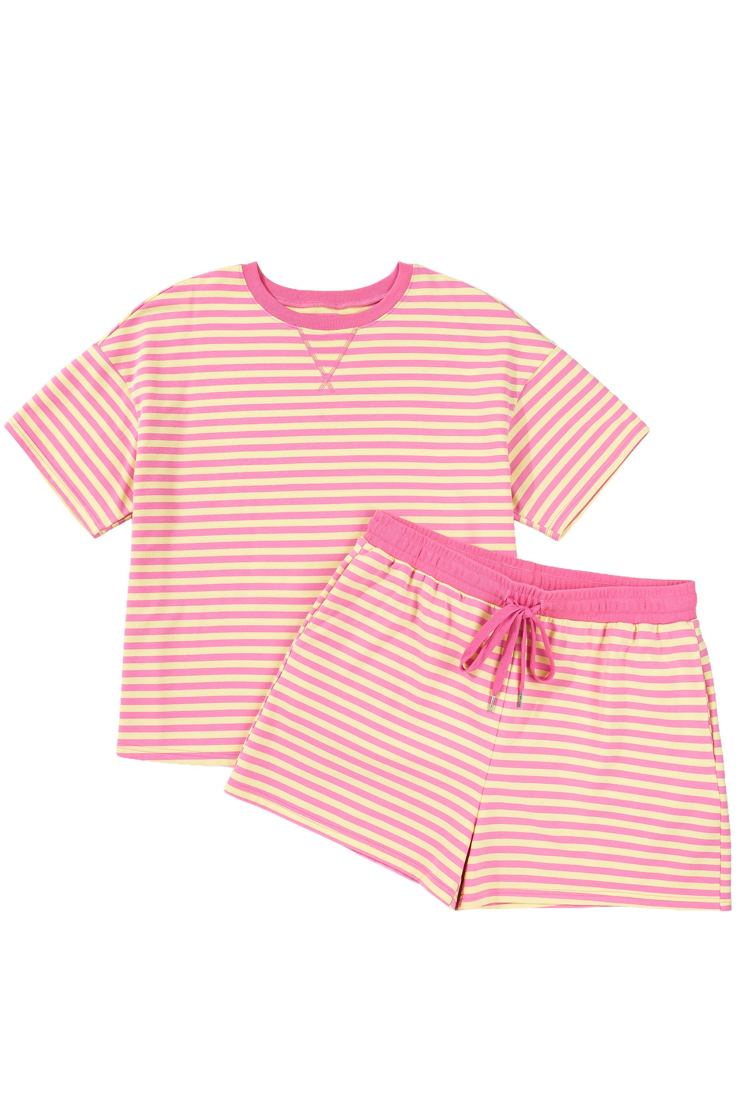Pink & Yellow Stripe Set *Plus*